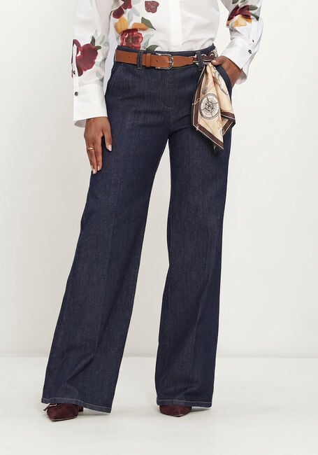 Donkerblauwe CAROLINE BISS Straight leg jeans 4516 - large