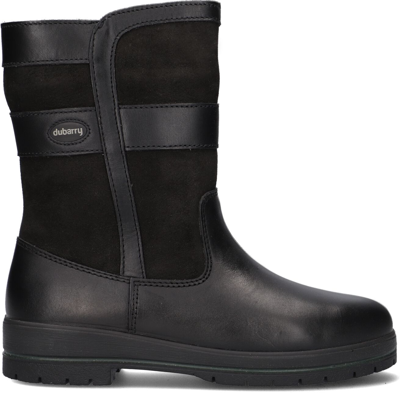 Dubarry Snowboots Dames Roscommon, Maat: 37, Materiaal: Leer, Kleur: Zwart afbeelding 1