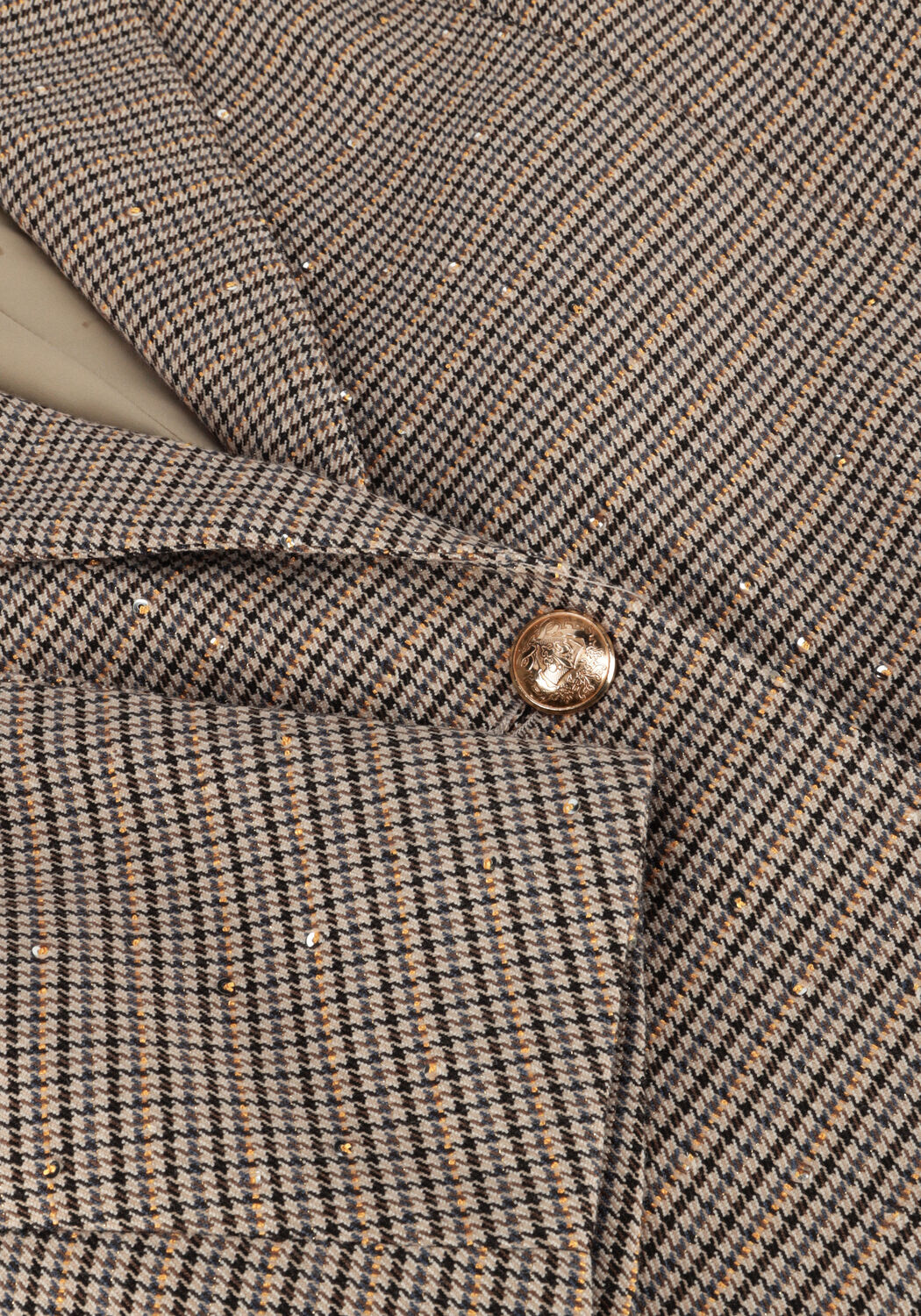 Bruine AAIKO Blazer AMANDA TWEED VIS 320 - large