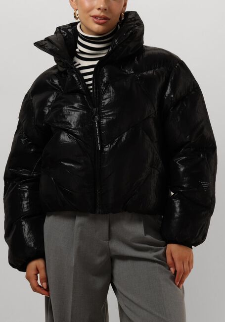 Zwarte KRAKATAU Gewatteerde jas QW492 - large