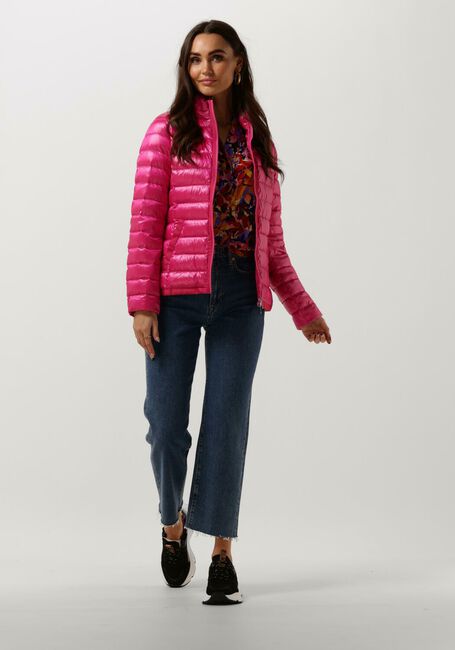 Roze BEAUMONT Gewatteerde jas DOWN RIBTAPE JACKET - large