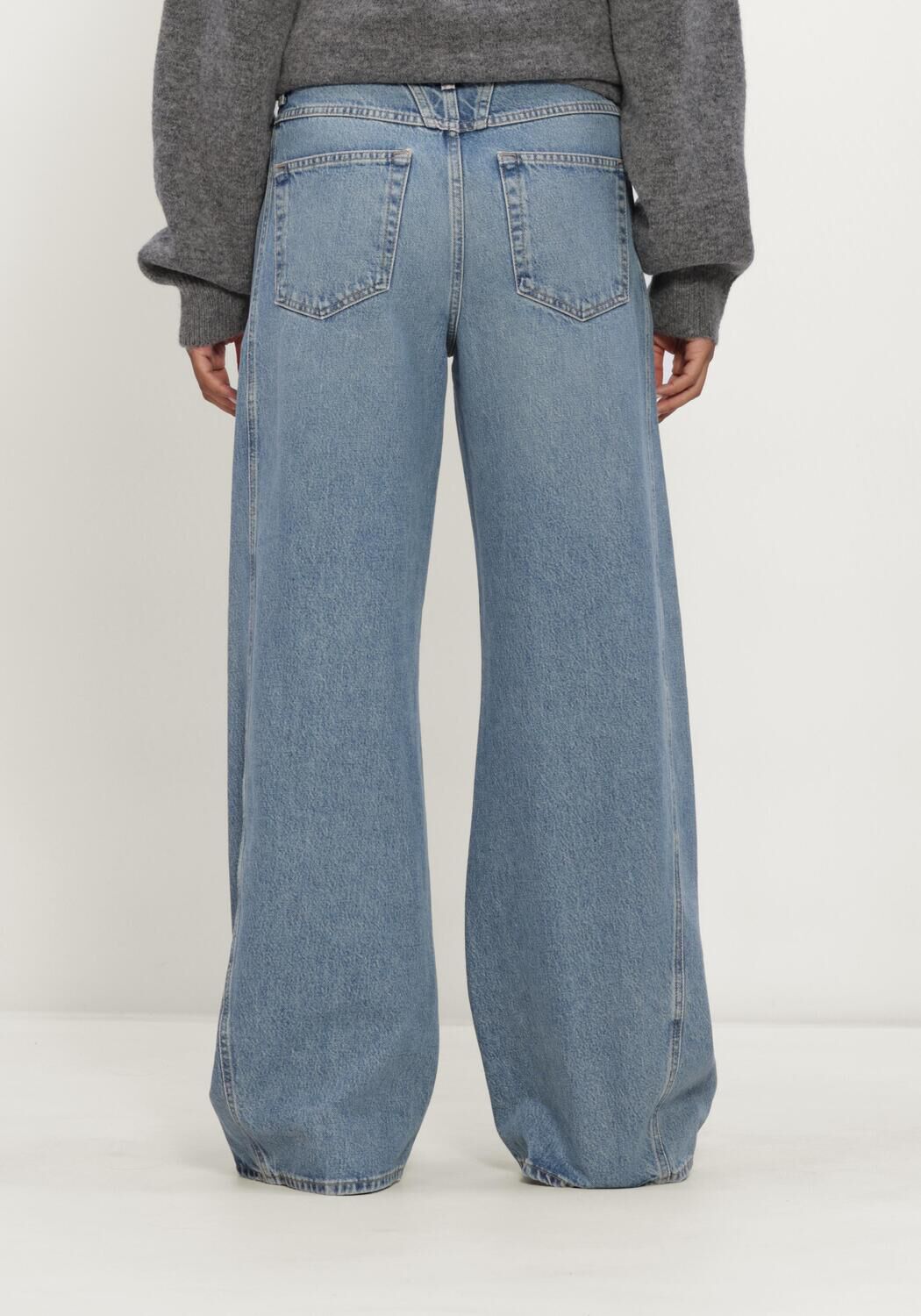Blauwe CLOSED Wide jeans TORI-X - large