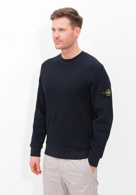 Donkerblauwe STONE ISLAND Sweater SWEATSHIRT S0051 - large