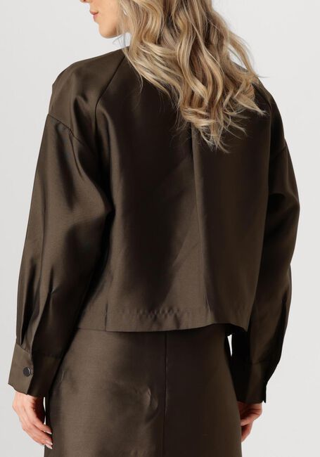 Khaki SECOND FEMALE Jack OREGON SHIRT - large