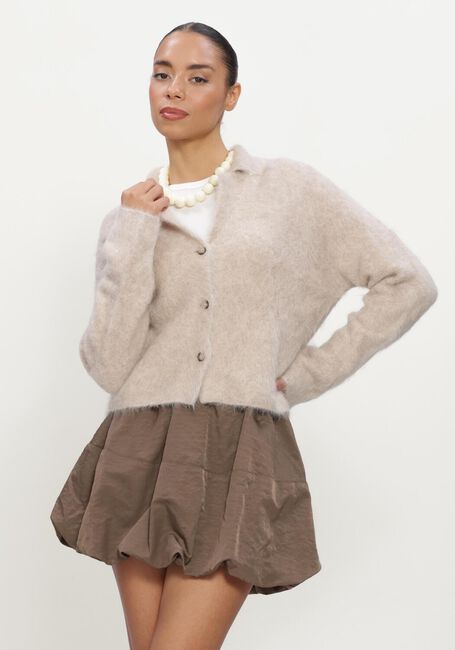 Beige KNIT-TED Vest NIKI CARDIGAN - large