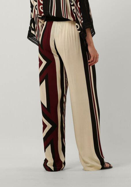 Multi ACCESS Wijde broek PRINTES STRAIGHT LEG PANTS WITH ELASTIC WAIST - large