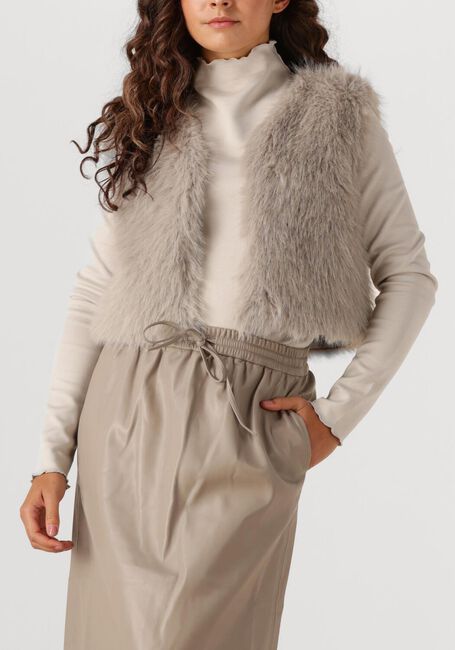 Beige AIMEE THE LABEL Gilet ISLA - large