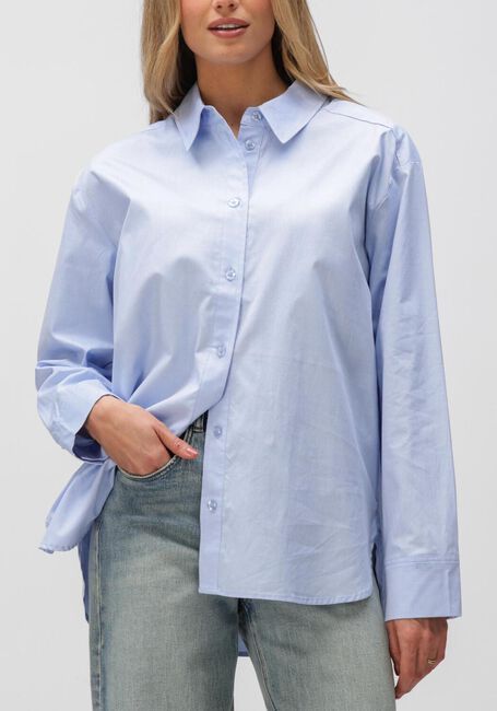 Lichtblauwe GESTUZ Blouses GZYORK SHIRT - large