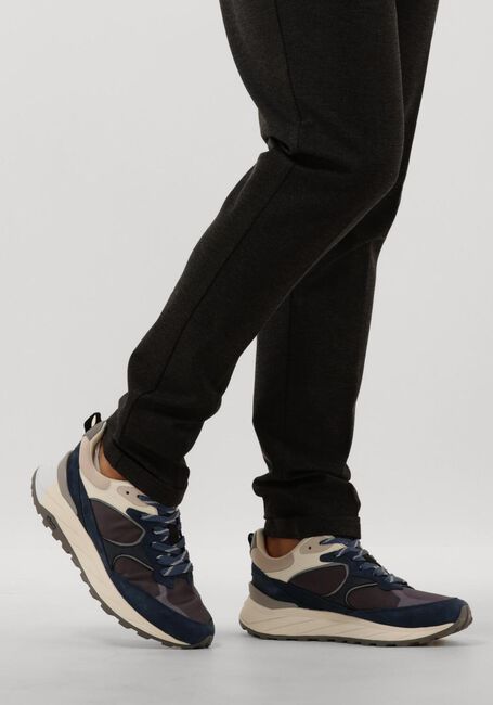 Blauwe WOOLRICH Lage sneakers RUNNING MAN - large