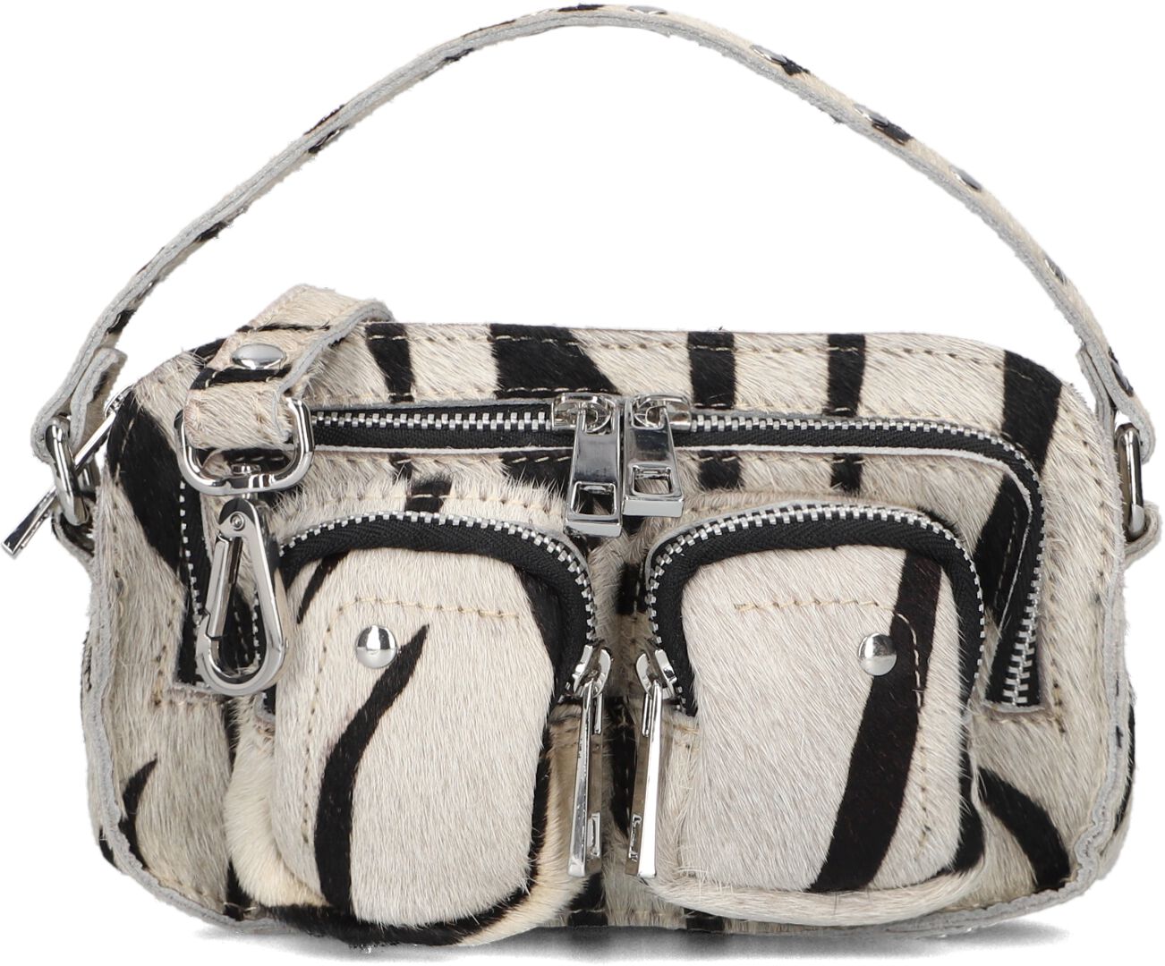 Núnoo Crossbodytas
Dames Helena, Materiaal: Ponyhair, Kleur: Zwart afbeelding