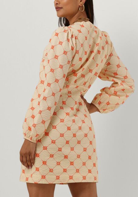 Oranje SECOND FEMALE Mini jurk FERMO DRESS - large