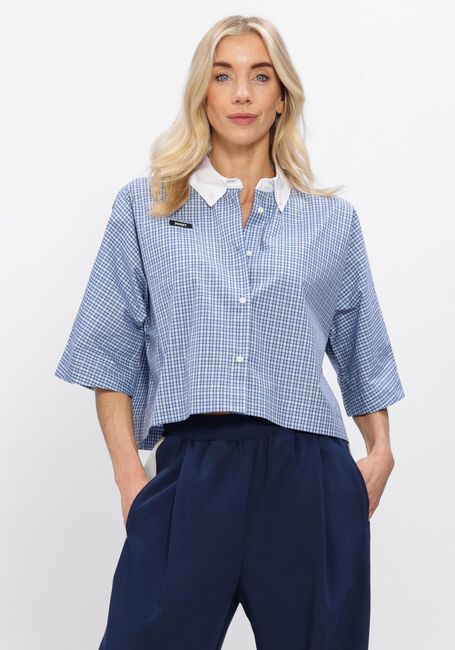 Blauwe JOHNY Tops & T-shirts BERRY SHIRT CROPPED - large