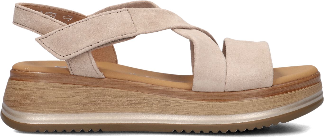 Gabor Dames 746, Maat: 43, Materiaal: Suède, Kleur: Beige afbeelding 1
