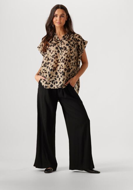 Zwarte KNIT-TED Wijde broek JALOU - large