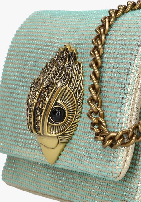 Gouden KURT GEIGER LONDON Schoudertas MINI KENSINGTON FLAP Gouden KURT GEIGER LONDON Schoudertas MINI KENSINGTON FLAP - large