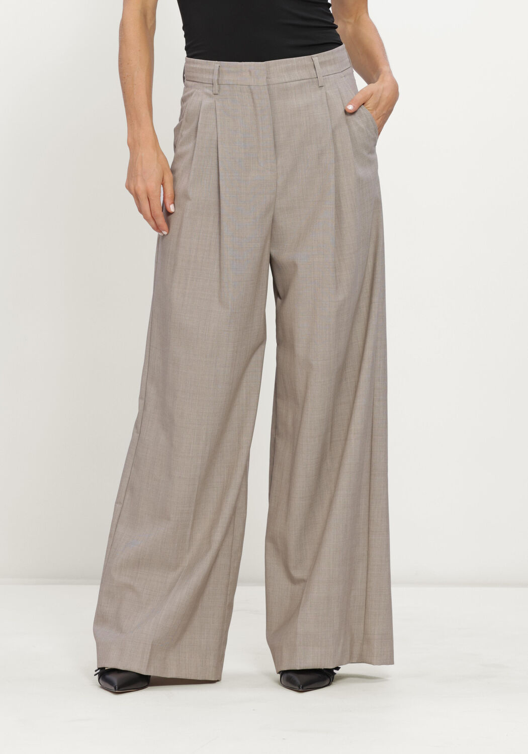 Beige MAX MARA Pantalon WKDOVVIO - large