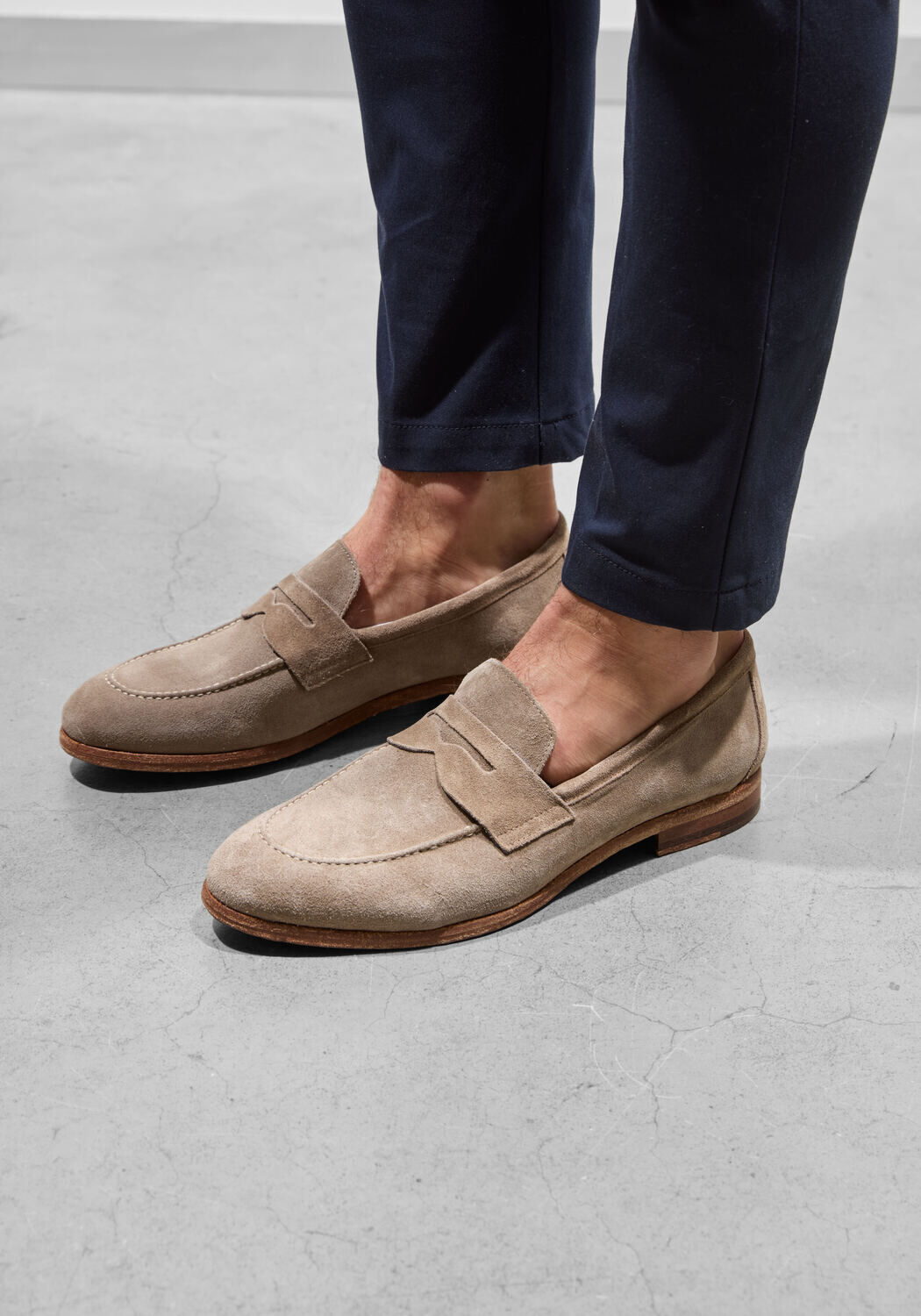 Beige POSA Loafers PENNY NAPOLI - medium