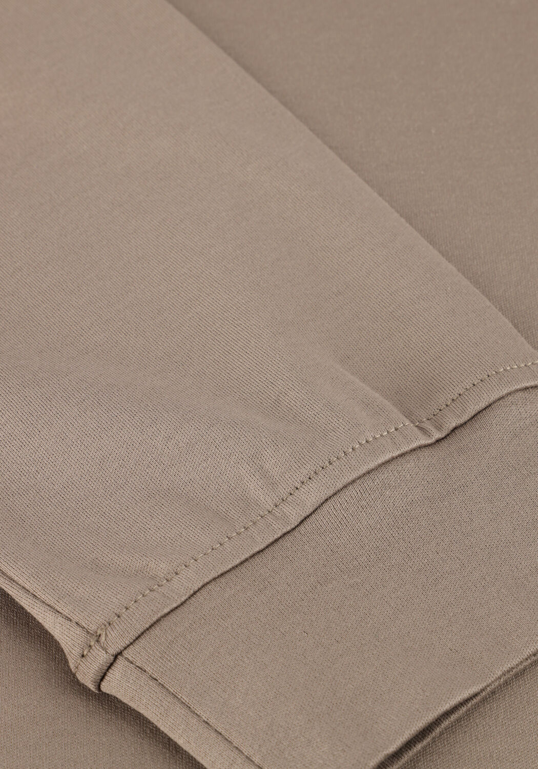 Taupe VALENZA Trui HEAVY SUPIMA SWEATER - large