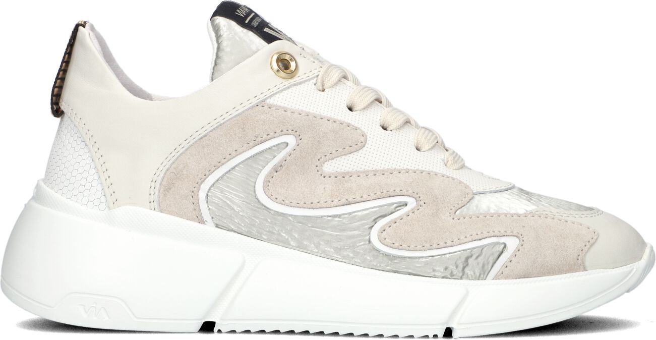 VIA VAI Lage Sneakers Dames Celina, Maat: 36, Materiaal: Leer, Kleur: Wit