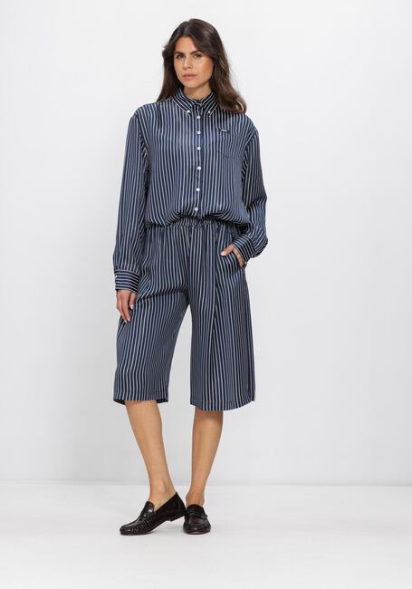 Donkerblauwe JOHNY Wijde broek BERNY BERMUDA - large