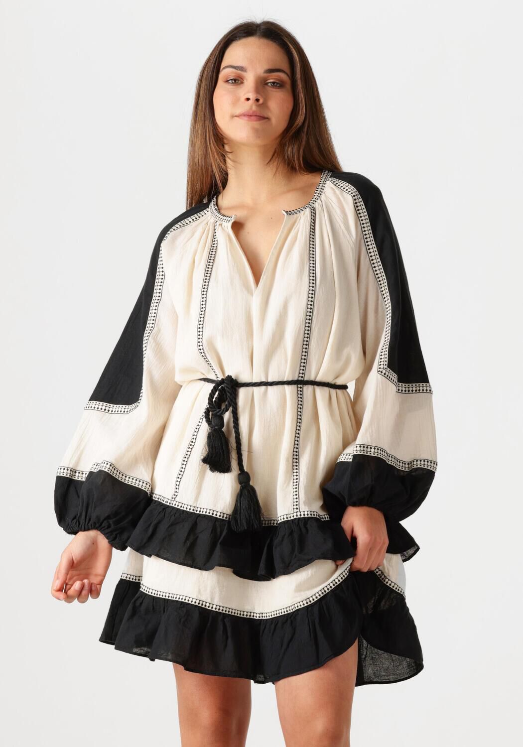 Devotion Mini Jurk Dames Emphasis, Maat: M, Kleur: Ecru