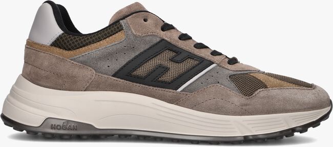 Taupe HOGAN Sneakers MESH COMBI RUNNER Taupe HOGAN Sneakers MESH COMBI RUNNER - large