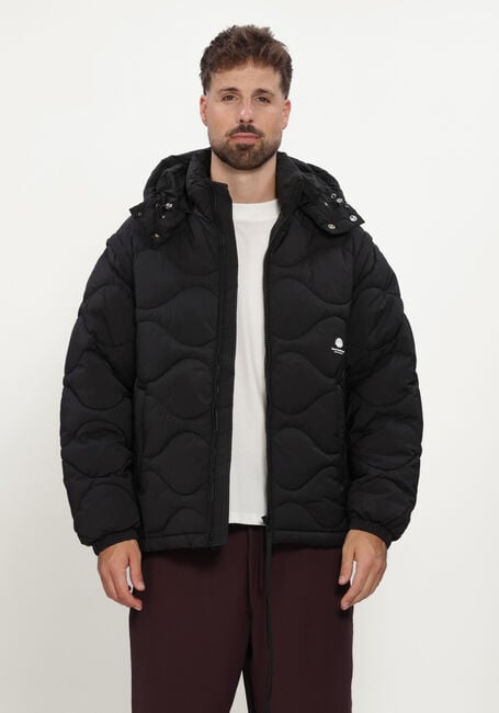 Zwarte NEW AMSTERDAM SURF ASSOCIATION Gewatteerde jas DETACHABLE JACKET - large