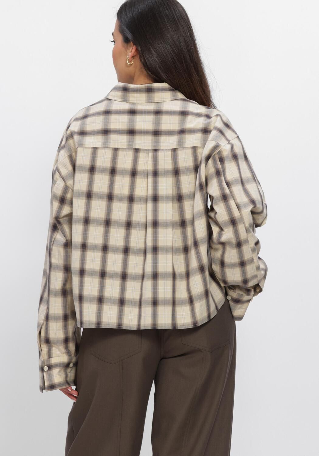 Creme SECOND FEMALE Blouses LIRIA SHIRT - large