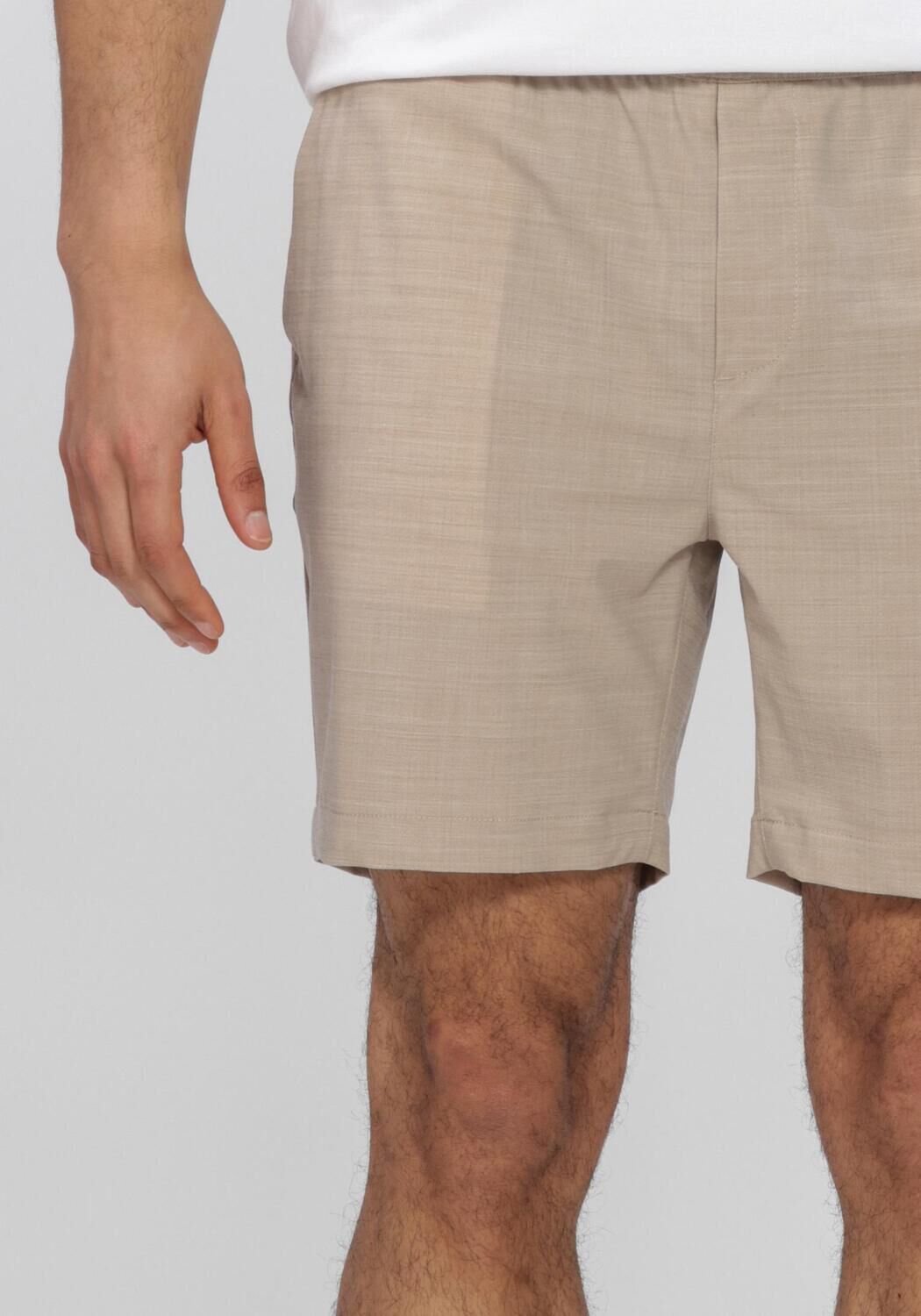 Beige WAHTS Korte broek CARL SUMMER WOOL - large