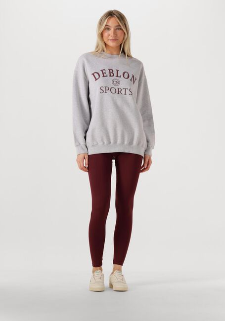 Bordeaux DEBLON SPORTS Legging CLASSIC LEGGINGS HIGH WAISTBAND - large