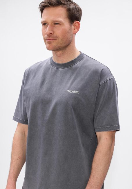 Donkergrijze HOPEIUM T-shirt LOGO TEE SS - large