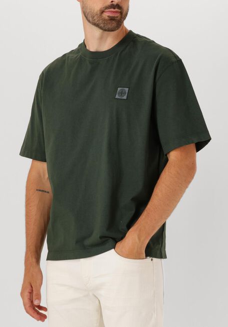 Groene STONE ISLAND T-shirt SS T SHIRT - large