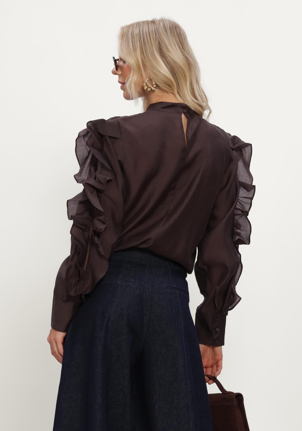 Bruine COPENHAGEN MUSE Blouses CMMOLLY-BLOUSE - large