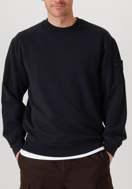 Donkerblauwe STONE ISLAND Trui SWEATSHIRT - large