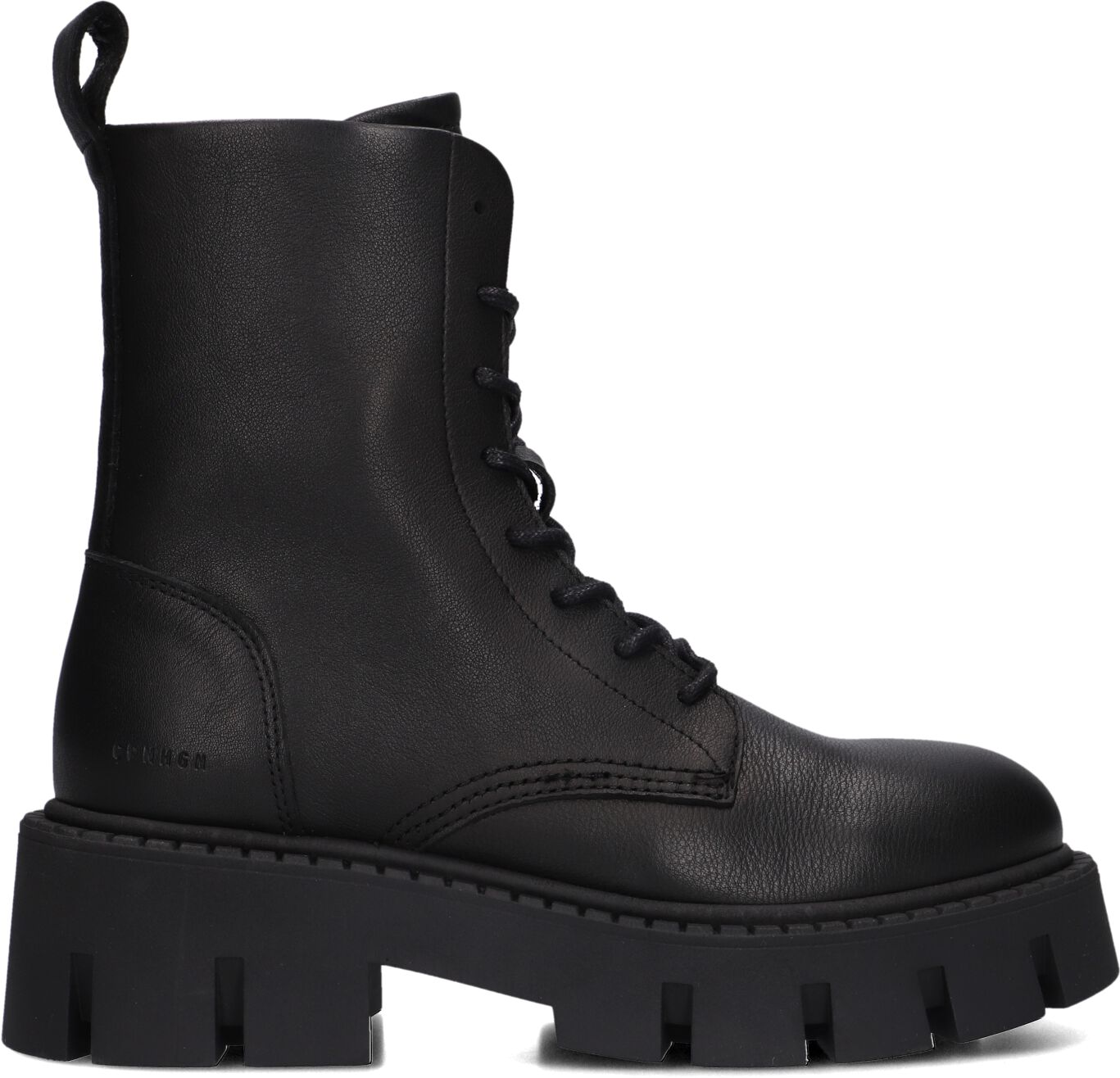 Copenhagen Studios Veterboots Dames Cph130, Maat: 37, Materiaal: Leer, Kleur: Zwart