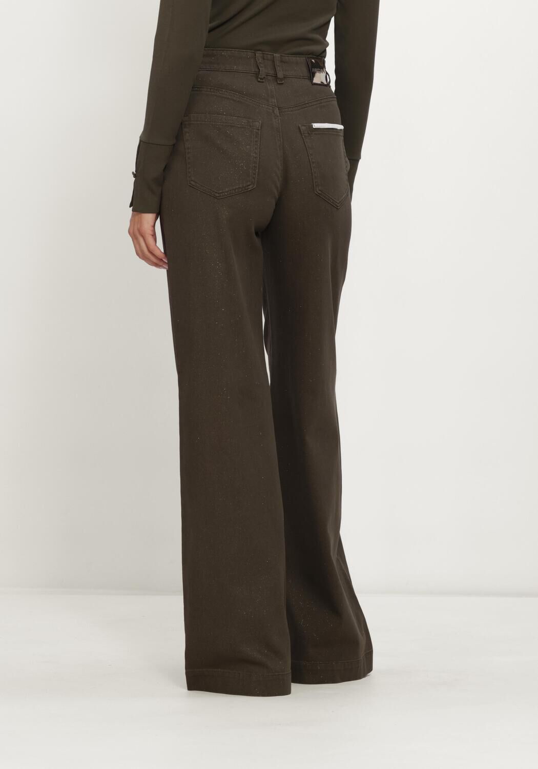 Groene MARC CAIN COLLECTION Straight leg jeans JEANS WARRI - large