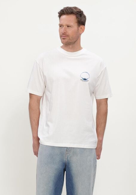 Witte NEW AMSTERDAM SURF ASSOCIATION T-shirt ECLIPSE TEE - large
