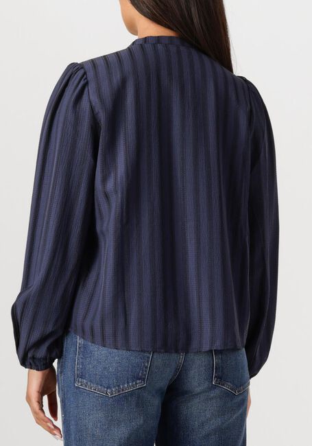Donkerblauwe CO'COUTURE Blouses LULU SMOCK V-SHIRT - large