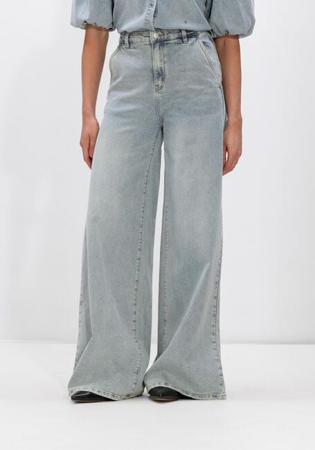 Lichtblauwe JANICE Wide jeans DEXTER - large