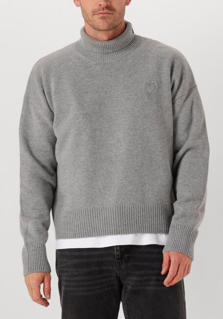 Grijze AMI PARIS Coltrui ADC SWEATER - large