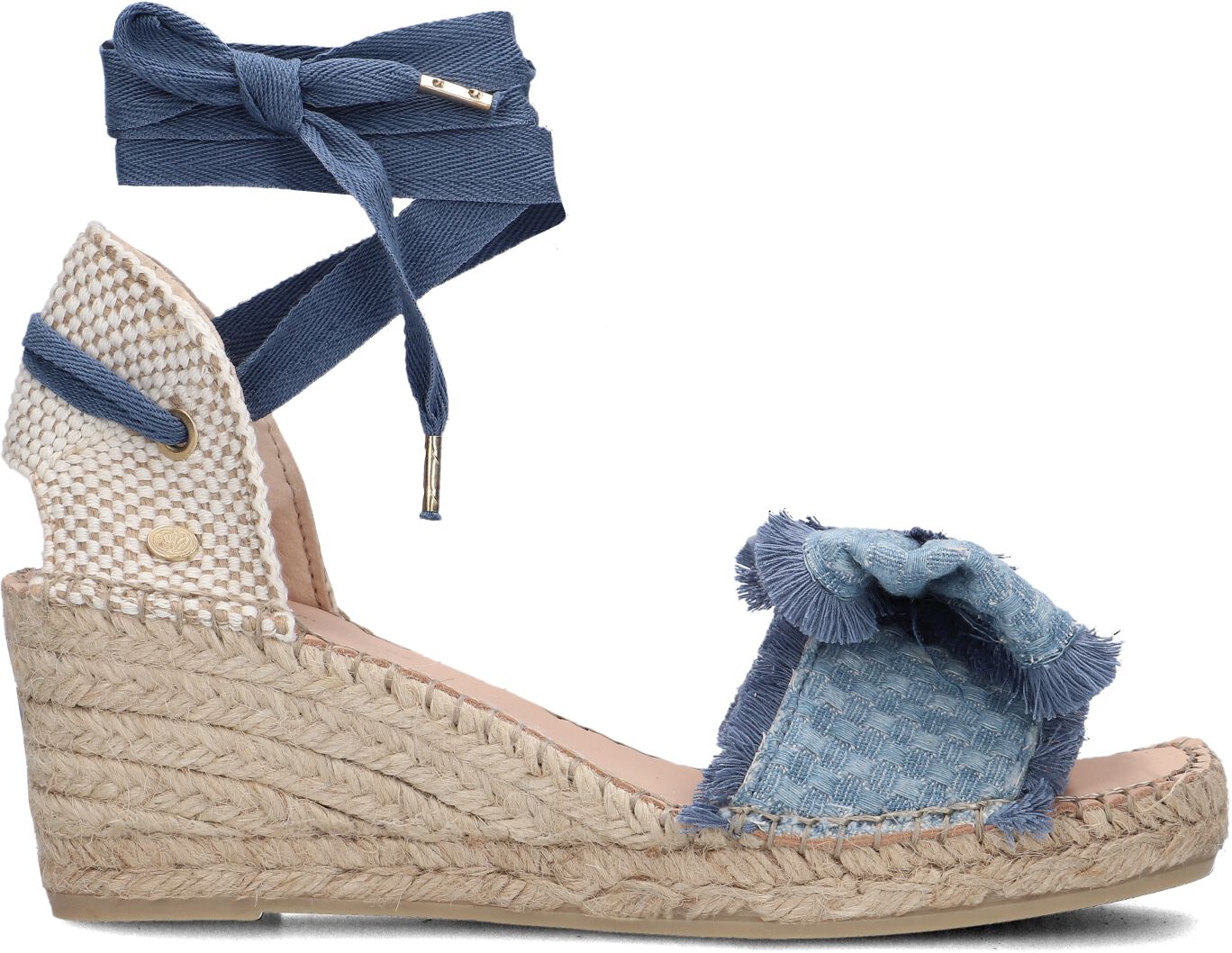 Fred de la Bretoniere Espadrilles
Dames Eve Bow, Maat: 38, Kleur: Blauw