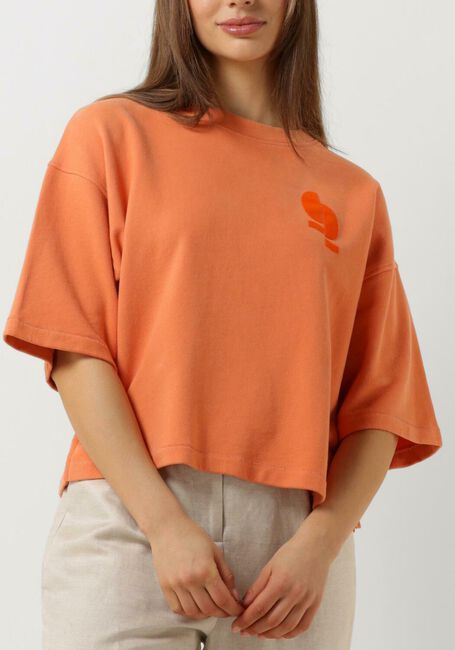 Oranje SPOOQ THE LABEL Trui JOTT SWEATER - large