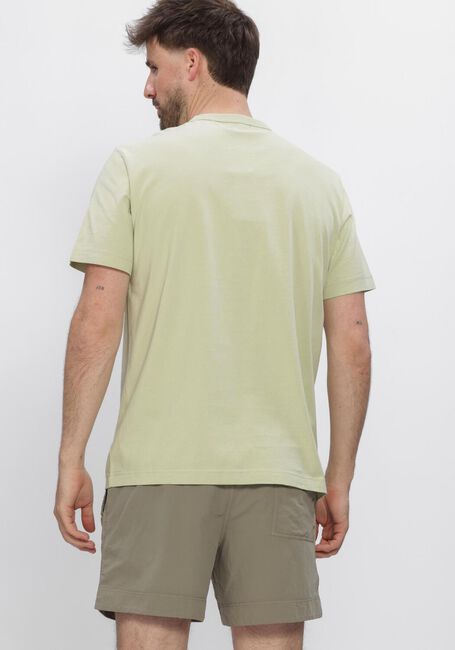 Groene WOOLRICH T-shirt COTTON LOGO T-SHIRT - large