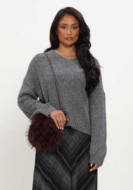 Multi LUISA CERANO Trui ALPAKA-MIX-PULLOVER MIT MUSTER - large