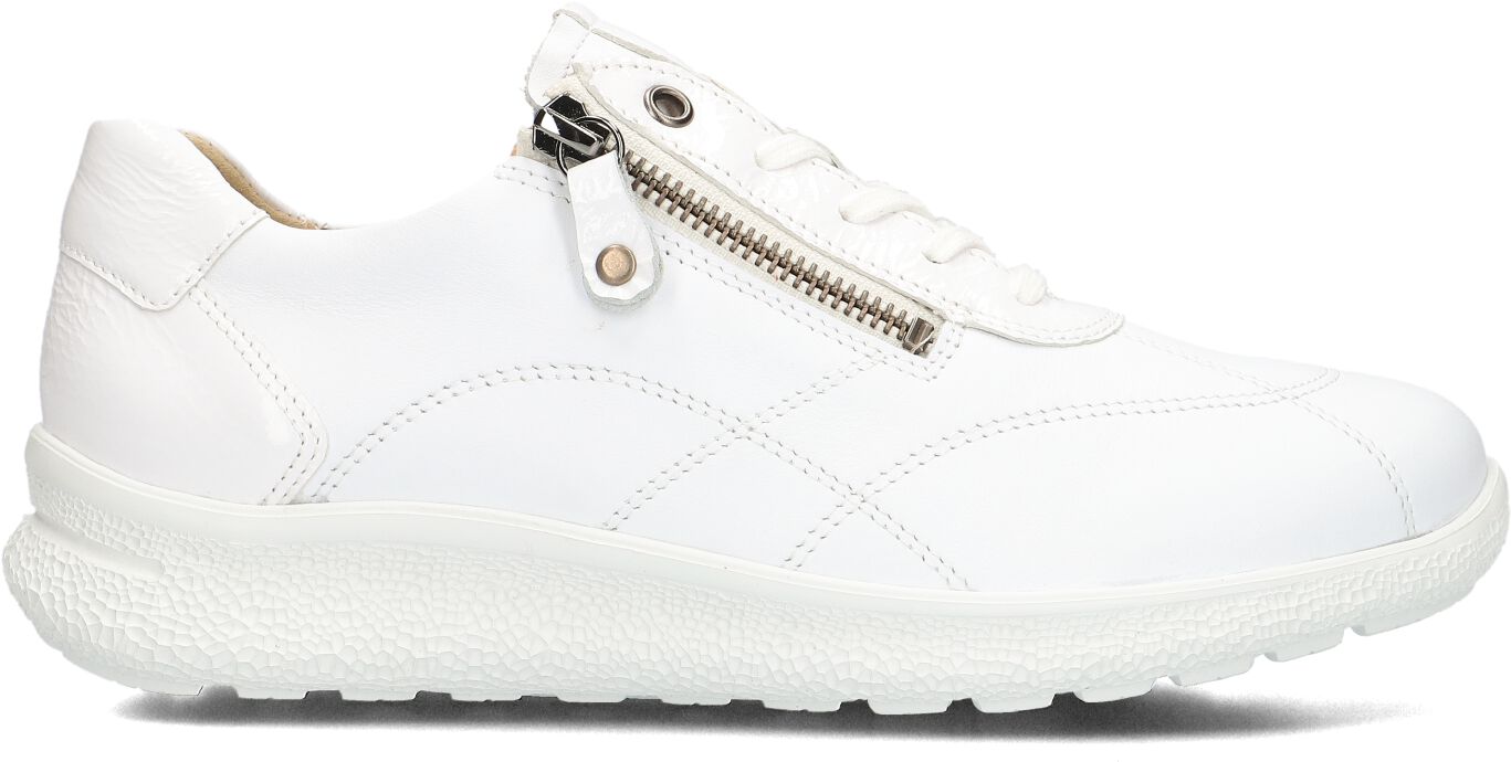 Hartjes Lage Sneakers Dames 162.1602 Rap, Maat: 37, Materiaal: Leer, Kleur: Wit