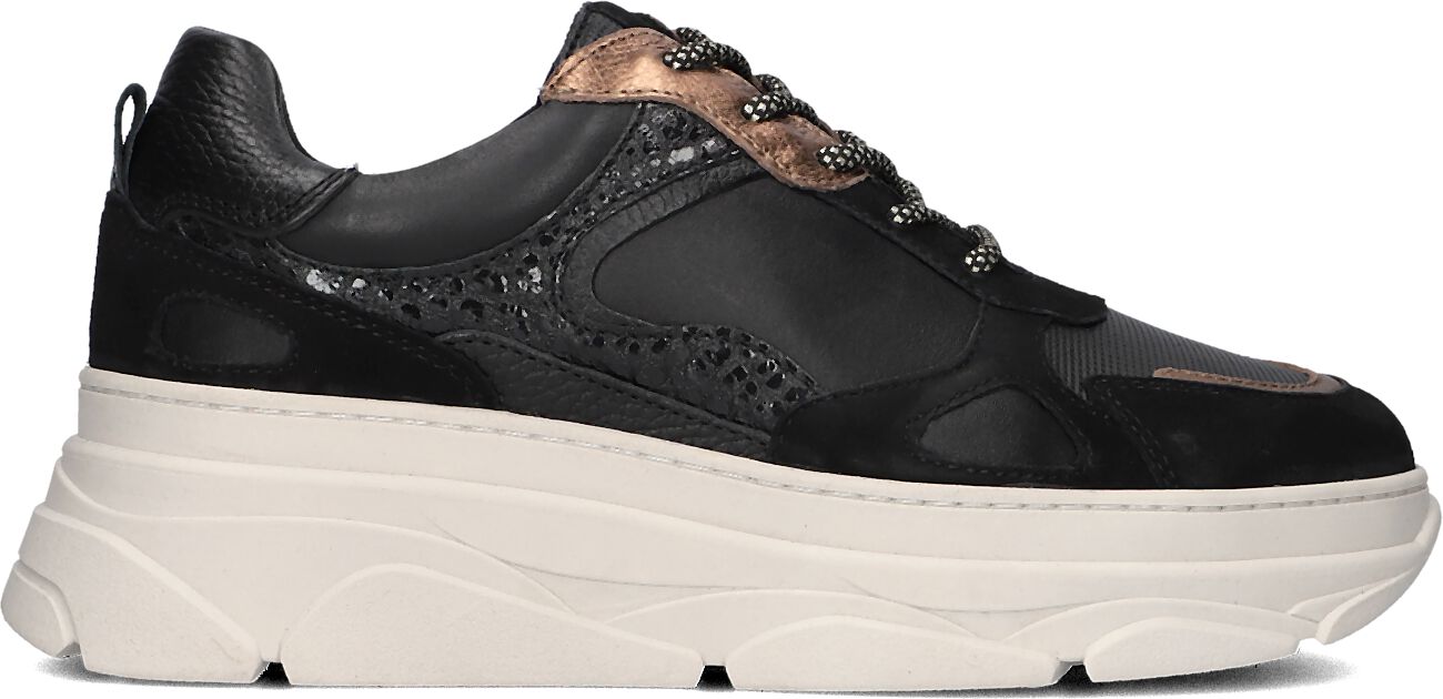 Lina Locchi Lage Sneakers Dames Jana, Maat: 37, Materiaal: Leer, Kleur: Zwart
