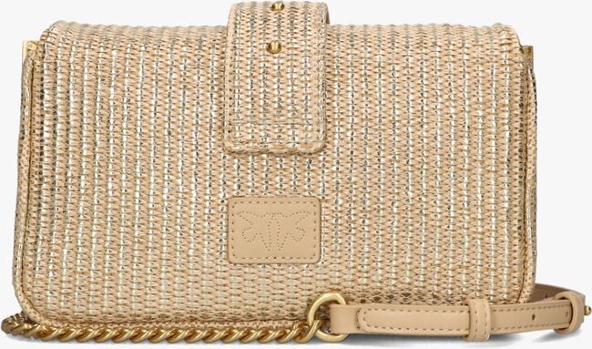 Goudkleurig PINKO Schoudertas LOVE ONE MINI SLOUCHY Goudkleurig PINKO Schoudertas LOVE ONE MINI SLOUCHY - large
