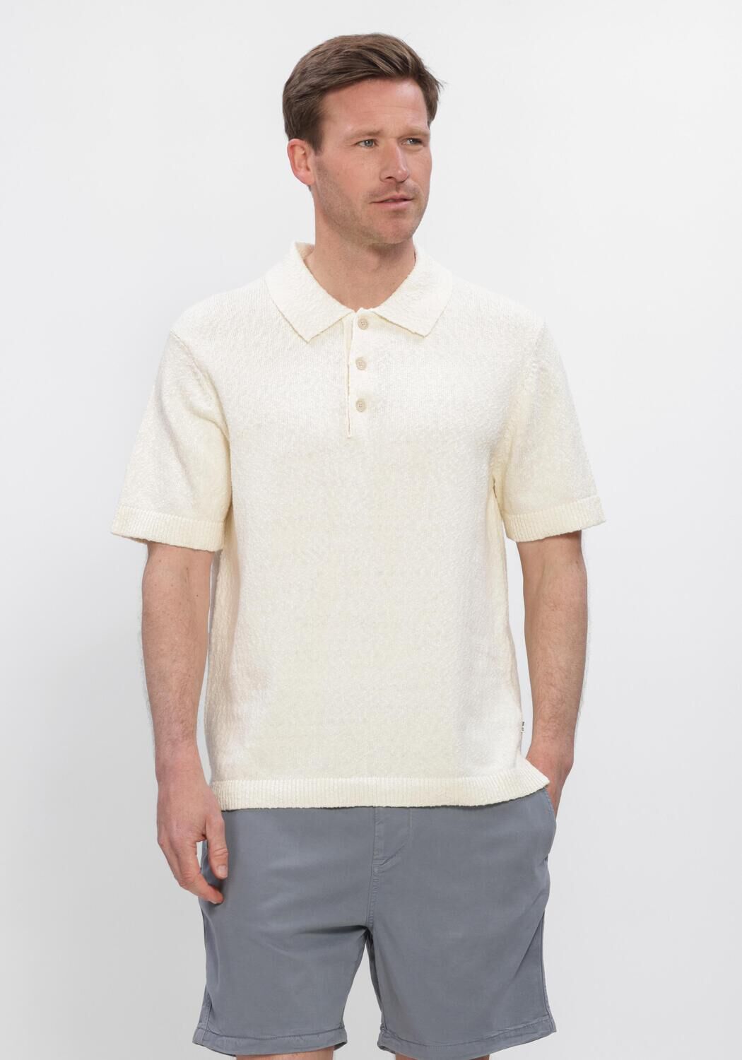 Ecru NN.07 Polo RANDY POLO 6690 - large
