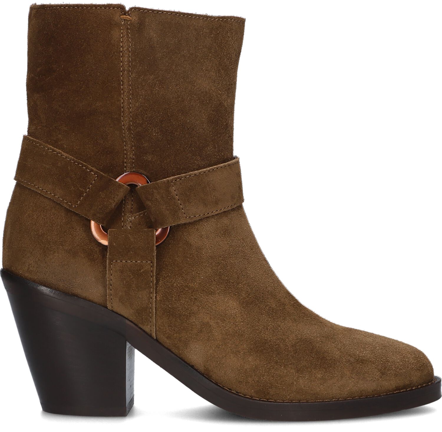 VIA VAI Enkellaarsjes
Dames Mara Drew, Maat: 42, Materiaal: Suède, Kleur: Bruin