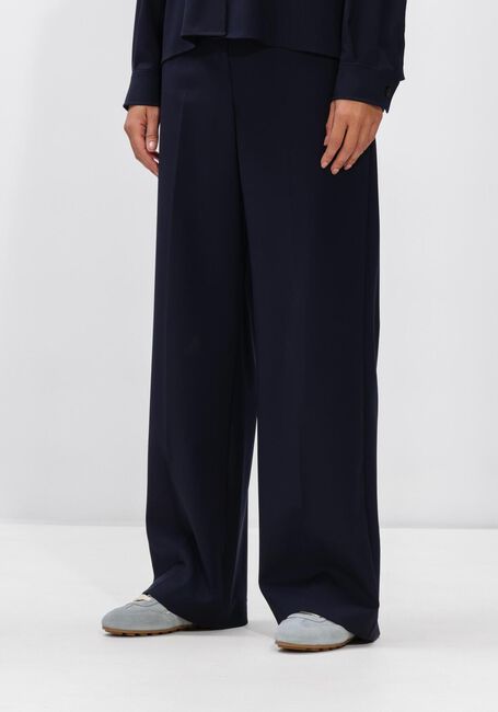 Donkerblauwe MAX MARA Wijde broek MALLO - large
